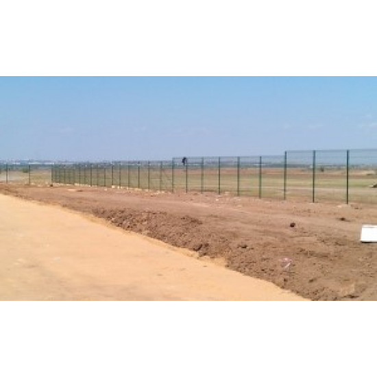 Забор металлический 3Д Ф3/4мм панель1530х3000мм зеленый 6005 3Р