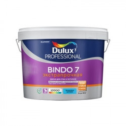 Краска Dulux BINDO 7 BW матовая белая 9л