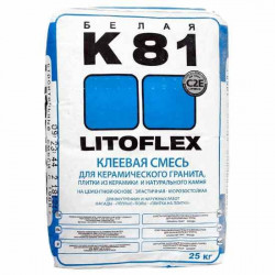Клей для плитки ЛИТОКОЛ Litoflex K81 25 кг